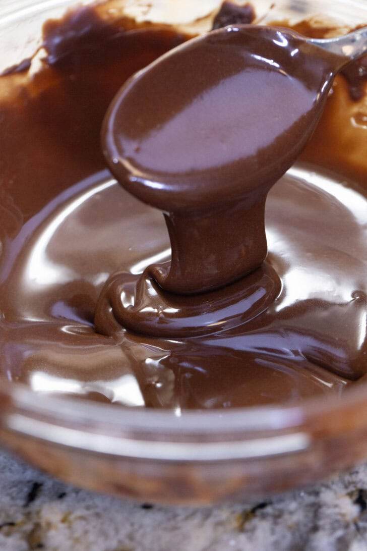 3-Ingredient Chocolate Glaze