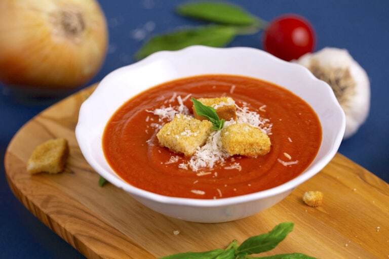 Easy Tomato Soup from Canned Tomatoes