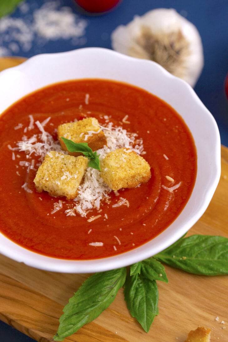 3-Ingredient Tomato Soup from Canned Tomatoes