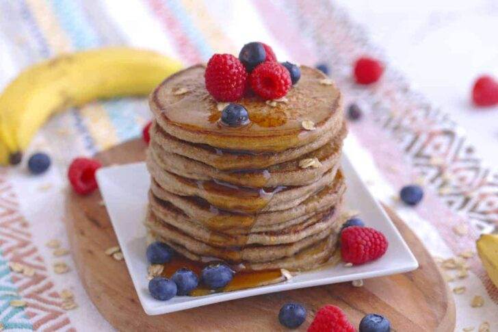 3 Ingredient Vegan Pancakes