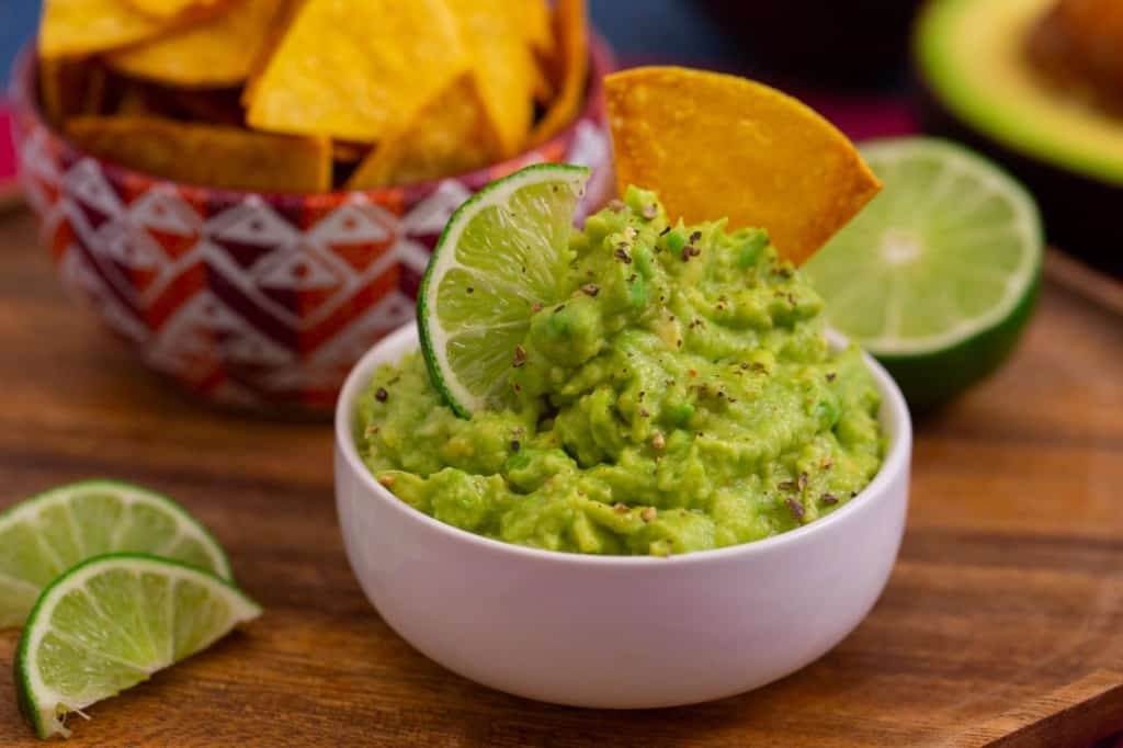 Mild guacamole recipe