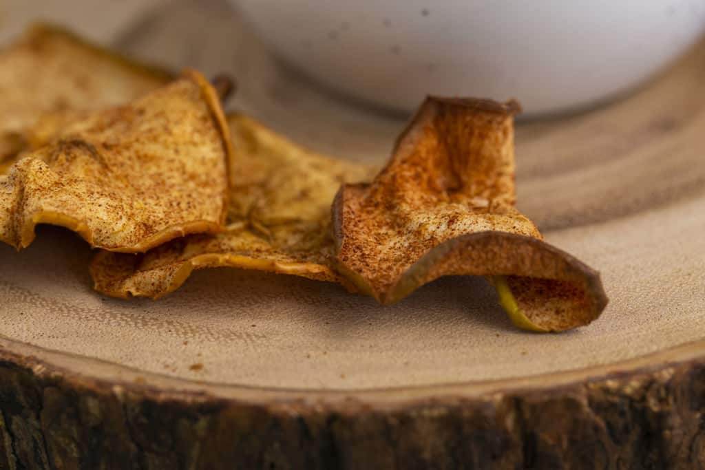 Air Fryer Cinnamon Apple Chips