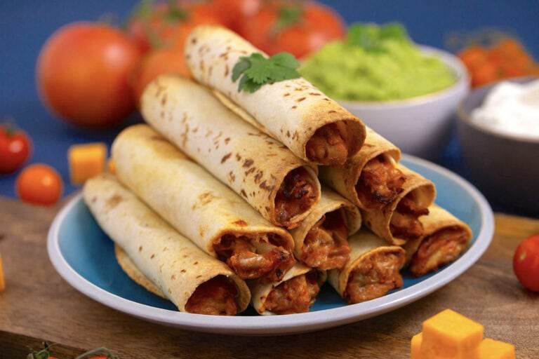 Air Fryer Chicken Taquitos Recipe