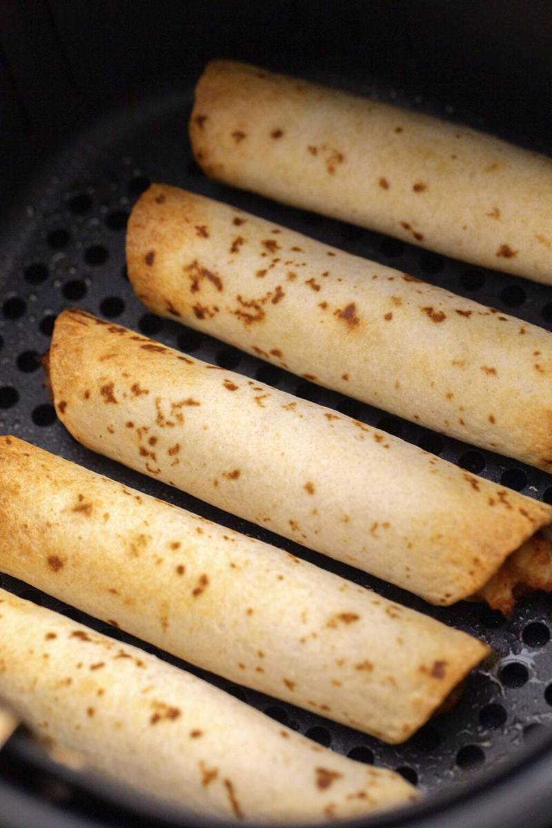 Homemade Taquitos in Air Fryer
