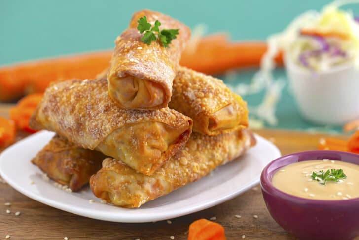 How to Air Fry Egg Rolls
