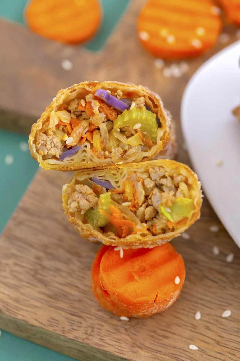 Air Fryer Pork Egg Rolls