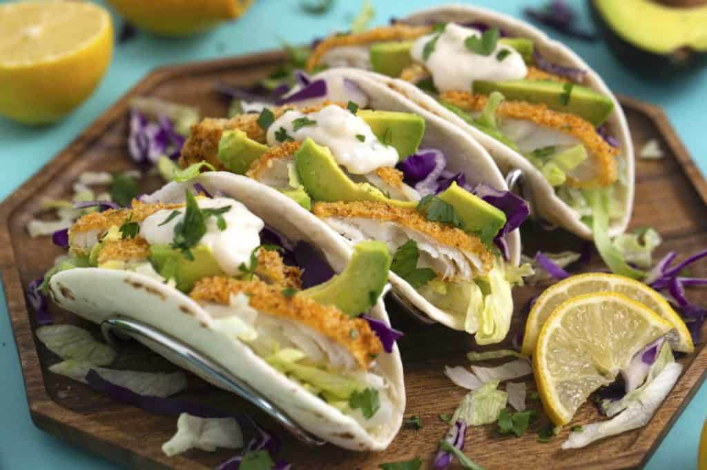 Air Fryer Fish Tacos