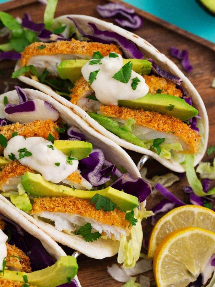 Air Fryer Fish Tacos