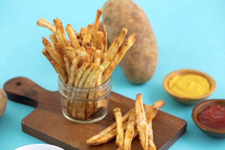How to make air fryer French fries with russet potatoes