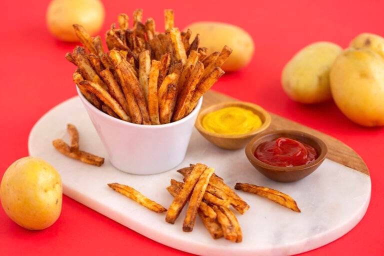 How to make French fries in air fryer with Yukon gold potatoes