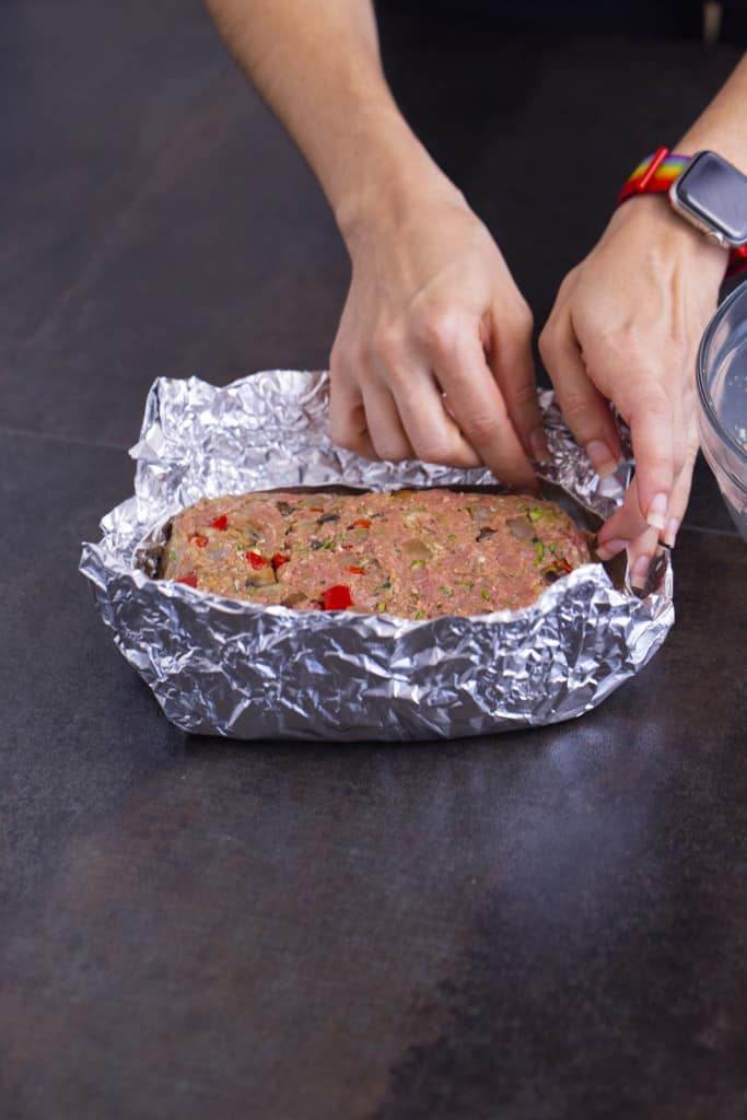 Air fried meatloaf