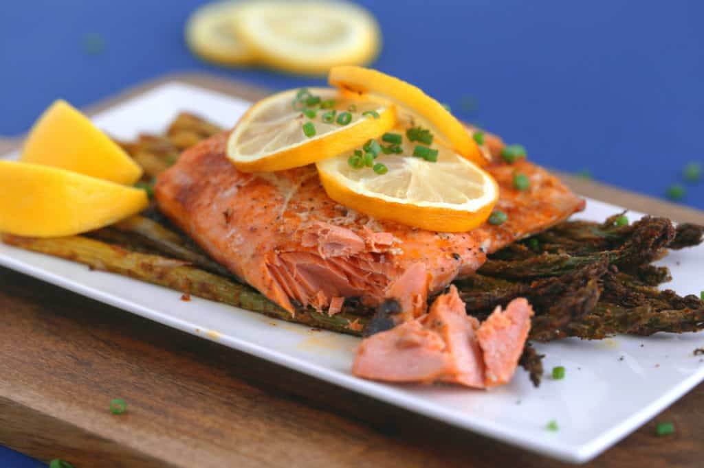 Lemon Pepper Salmon in Air Fryer