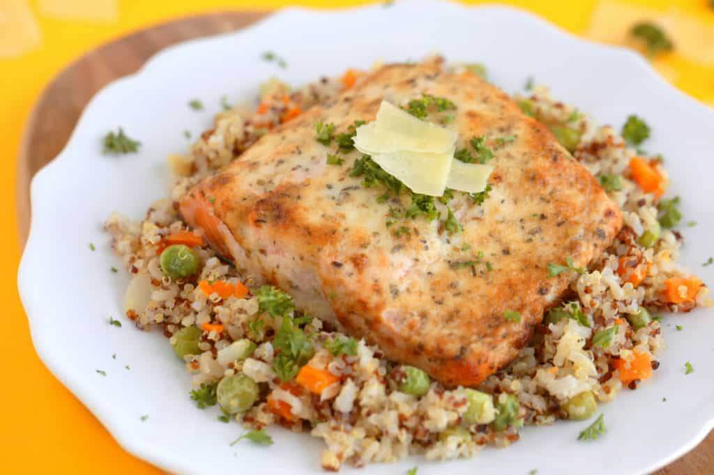 Parmesan Crusted Salmon