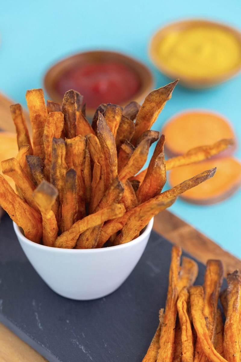 Homemade Sweet Potato Fries in Air Fryer