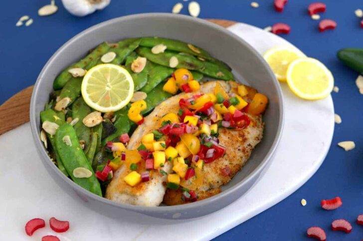 Almond crusted tilapia recipe, one skillet meals, almond parmesan crusted tilapia, how to cook tilapia, pan seared tilapia, one pan meals, healthy dinner ideas for two, tilapia dinner recipes for two, pan fried tilapia, healthy tilapia recipes
