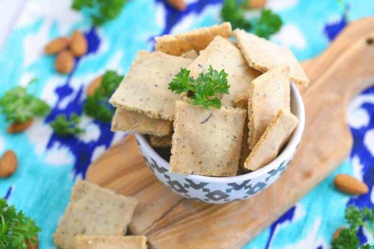 Almond Flour Crackers