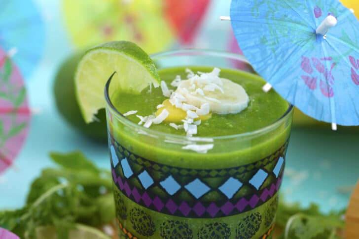 Banana Arugula Smoothie