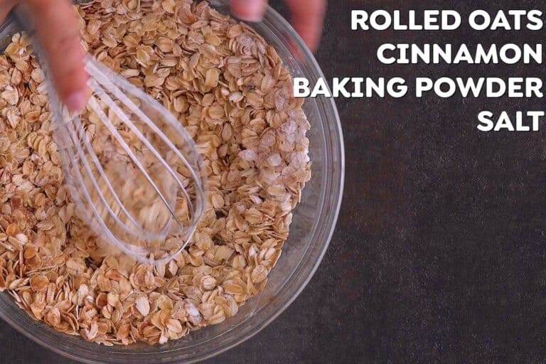 Whisk dry ingredients together in a bowl.