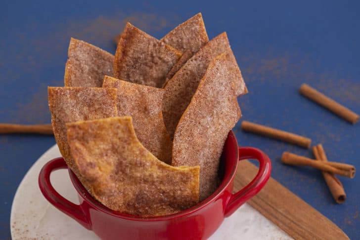 Cinnamon Sugar Tortilla Chips