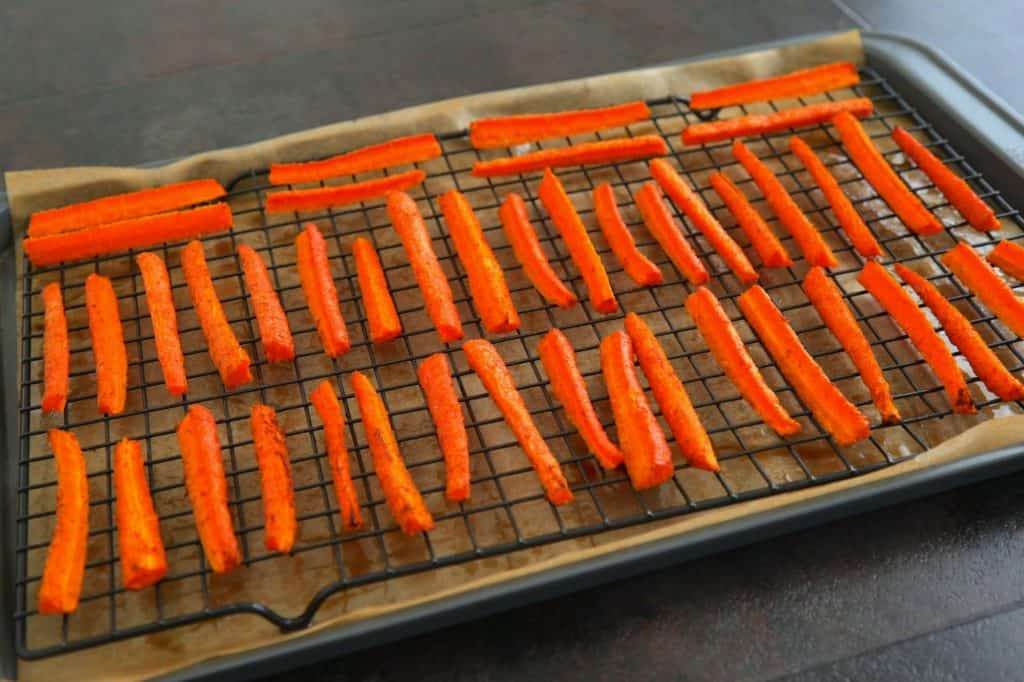Bake on a wire baking rack for best, crispiest results