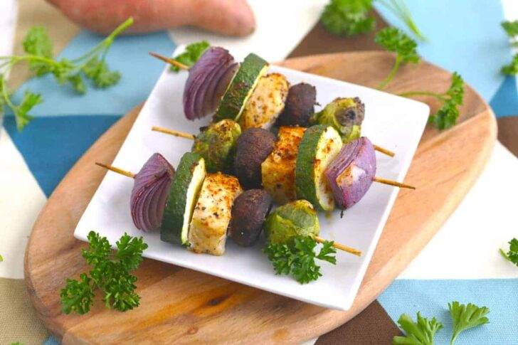Baked Chicken Skewers