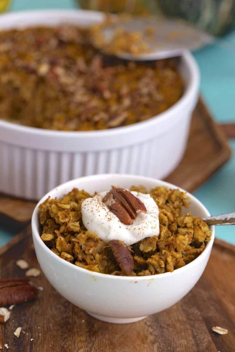 Pumpkin Baked Oats