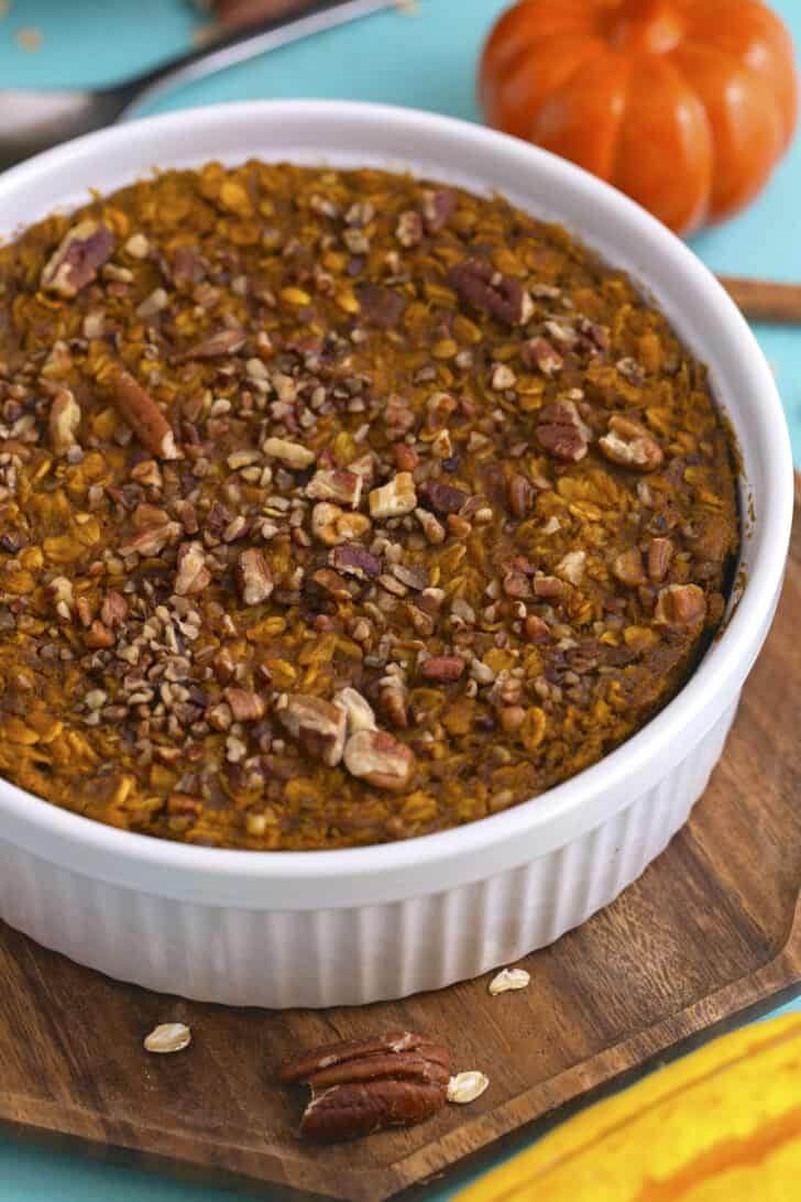 Baked Pumpkin Oatmeal Recipe