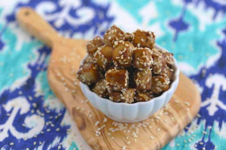 Baked Sesame Tofu