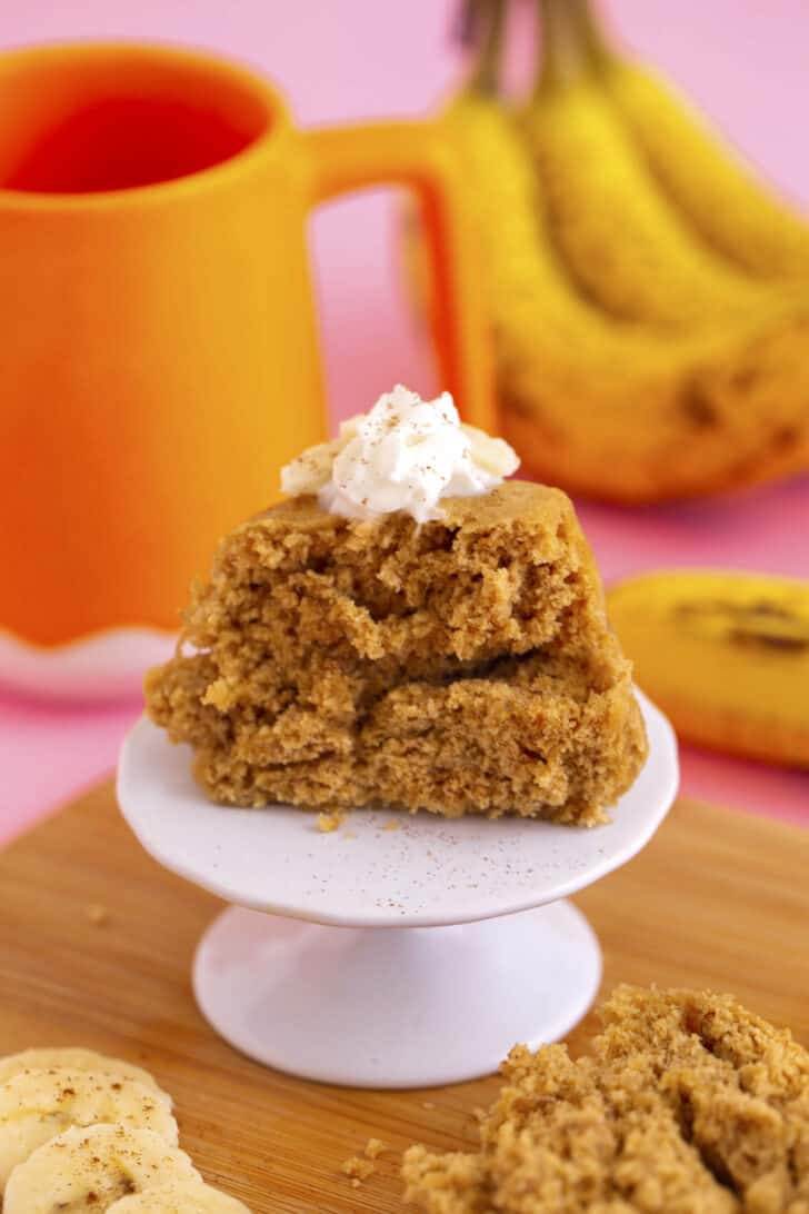 Healthy Banana Mug Cake