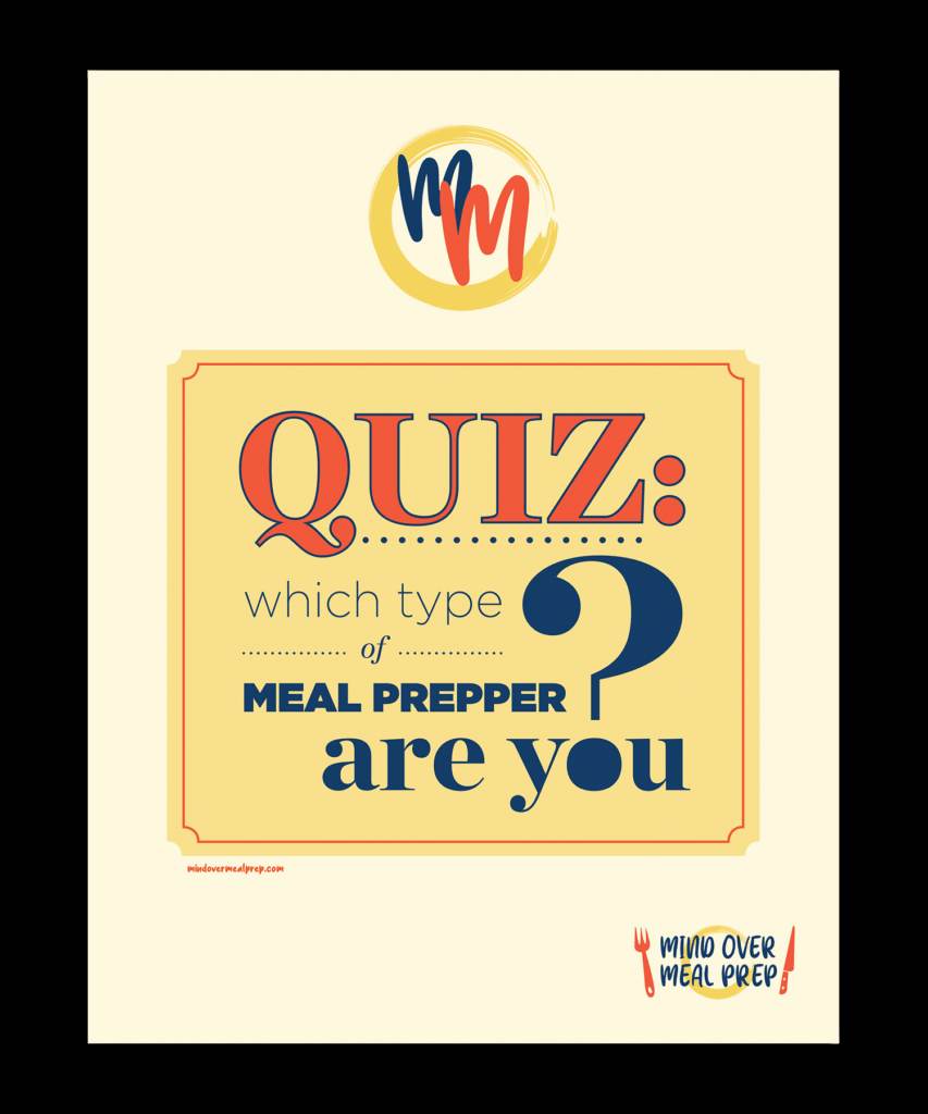 Basic Meal Prep Style Quiz