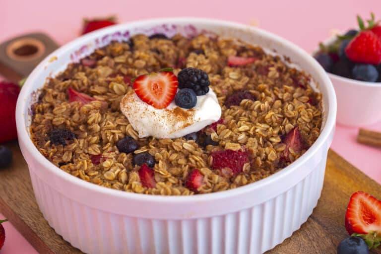 Baked Berry Oatmeal Recipe