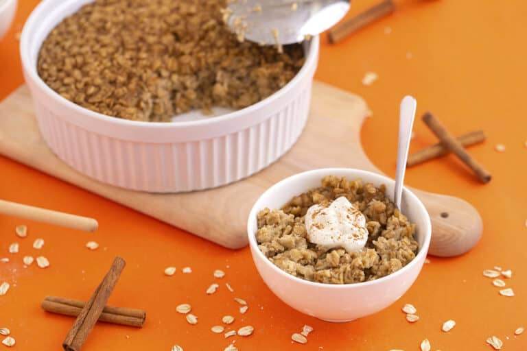 Baked Oatmeal Casserole for Breakfast