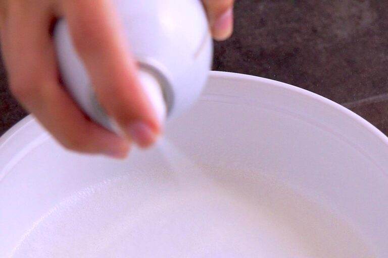 Grease an 8-inch round baking dish with cooking spray (or a 9x9-inch dish).