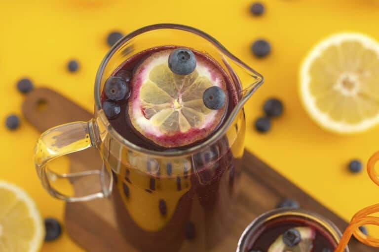 Homemade Blueberry Lemonade Recipe