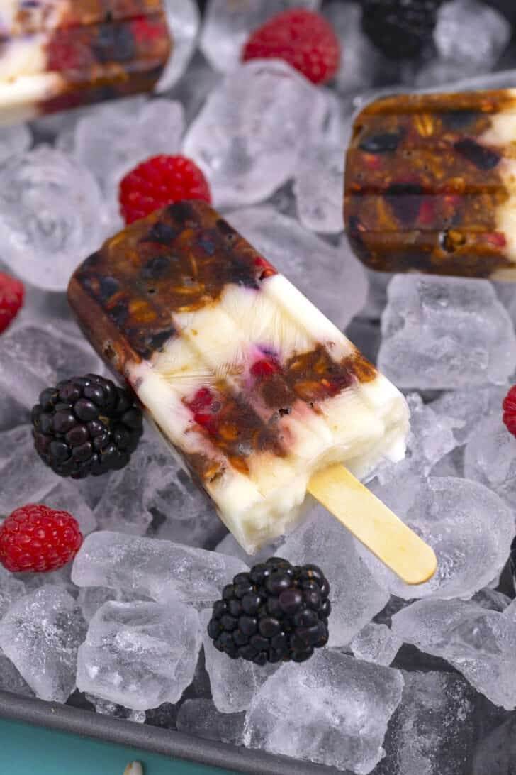 Yogurt Breakfast Popsicles