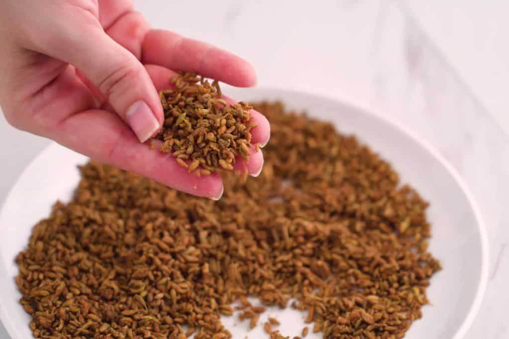 healthy candied fennel seeds recipe, sugar coated fennel seed recipe, indian breath freshener seeds, sweet fennel seeds, sweet mukhwas recipe, indian fennel seed candy, health benefits of saunf