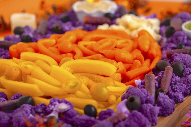 Halloween Vegetable Tray