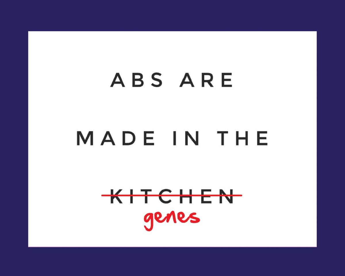 Abs are Made in the Genes