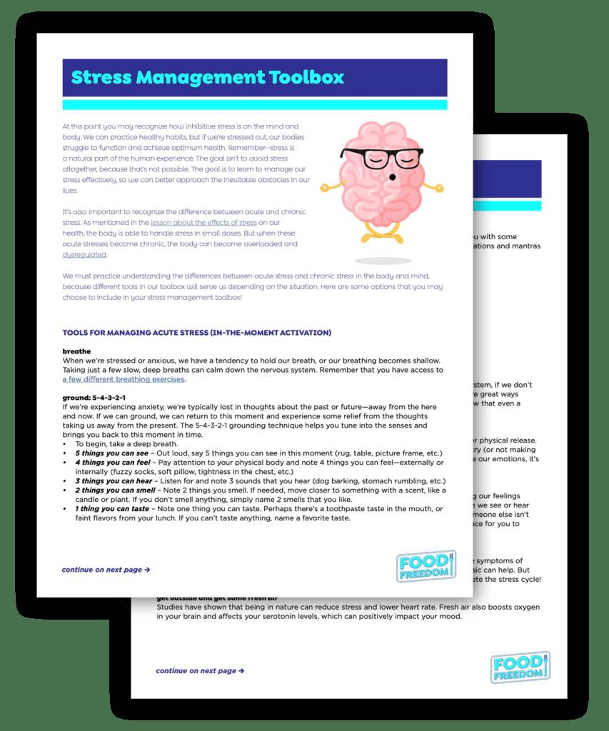 Stress Management Toolbox