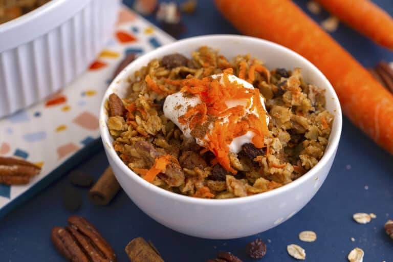 Carrot Cake Baked Oats