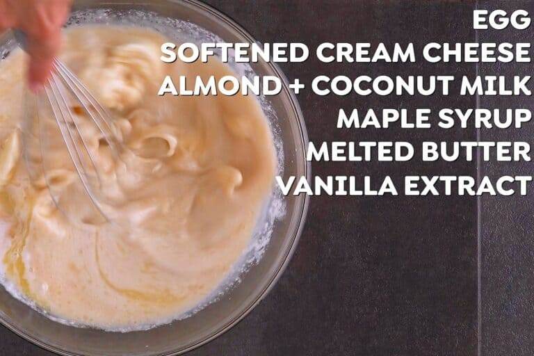 Separately, whisk together wet ingredients to integrate.