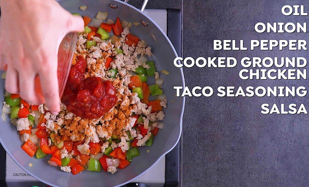 Healthy Chicken Burrito Bowl Recipe