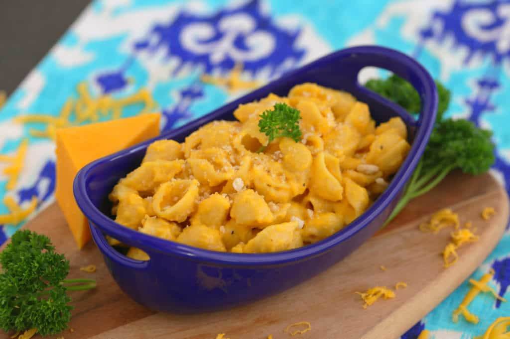 High Protein Chickpea Mac and Cheese