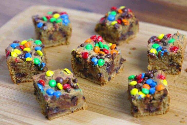 Chocolate Chip Cookie Dough Bars