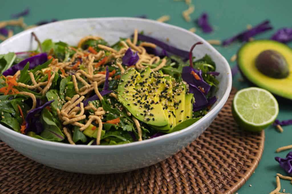 Citrus Sesame Ginger Dressing & Salad