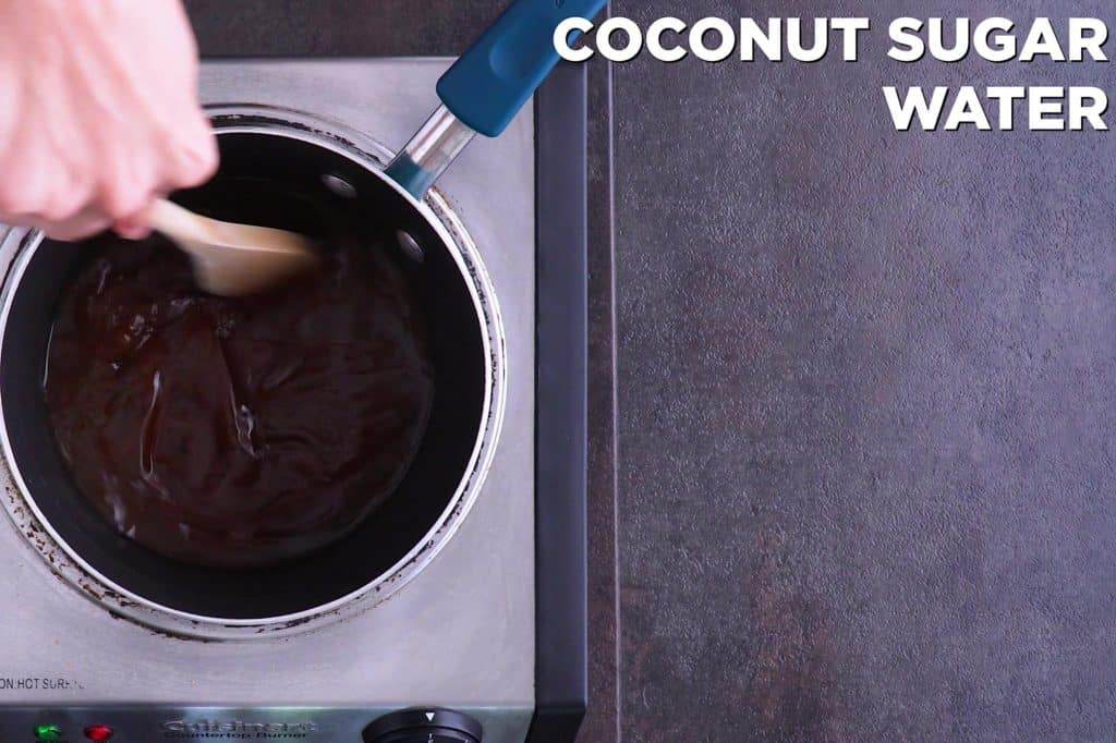 How to make coconut sugar simple syrup