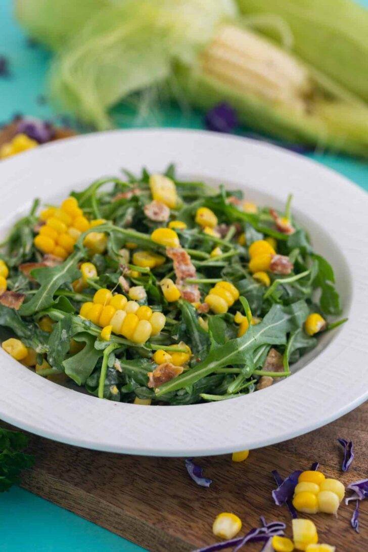 Corn Arugula Salad Recipe