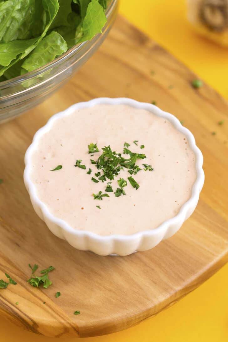 Creamy Salsa Dressing for Taco Salad