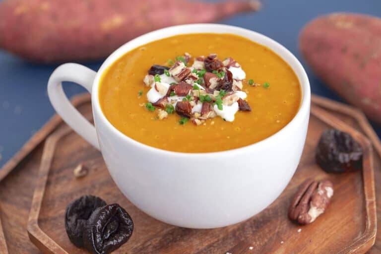 Roasted Sweet Potato Soup Recipe