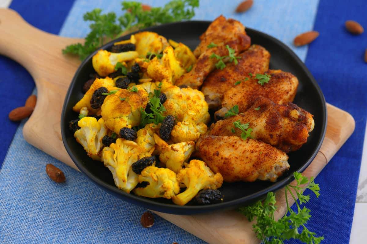how to make crispy chicken wings, garam masala chicken wings, paleo chicken wings, whole30 meals, whole30 meal prep, best whole30 recipes, paleo meal prep, whole30 dinner ideas
